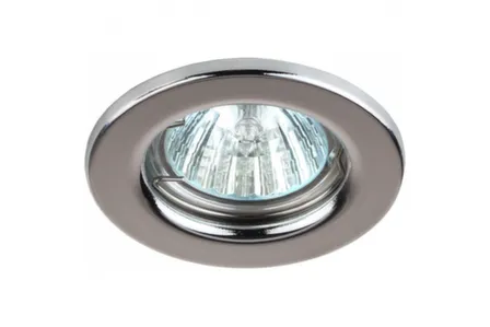 Купить Светильник MR16 встраиваемый хром Эра в интернет-магазине Akvilon.kz