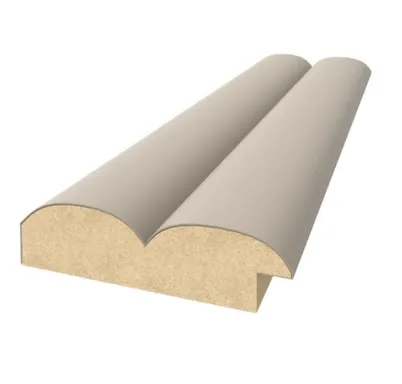 Купить Профиль старт-финиш МДФ wave de luxe Stella 2700x55x16 мм sandgrau в интернет-магазине Akvilon.kz
