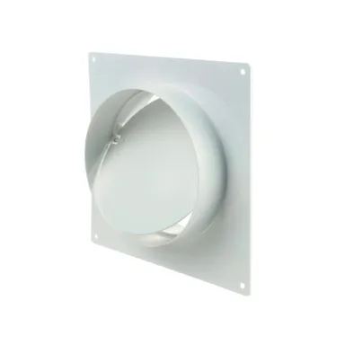 Купить Соединитель d100мм с обр.клап.и пластиной, Vents в интернет-магазине Akvilon.kz