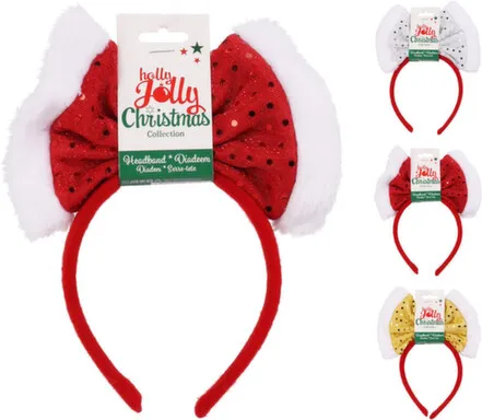 Купить Ободок карнавальный Бант, 22x18x2 см, в ассортименте, Koopman в интернет-магазине Akvilon.kz