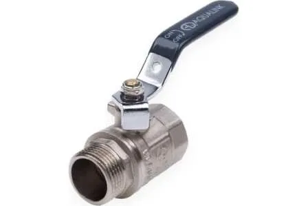 Купить Кран шаровой 1/2" ВР-НР рукоят флажк Aqualink в интернет-магазине Akvilon.kz