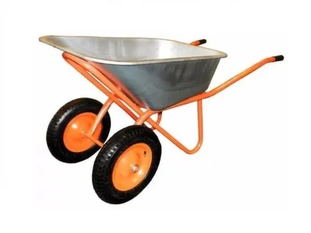 Купить Тачка строительная 250 кг/110 л двухколесная, IVT в интернет-магазине Akvilon.kz