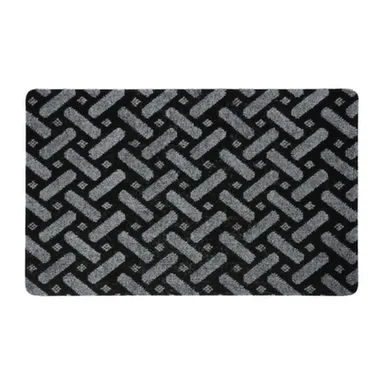 Купить Коврик придверный "Siesta" без подложки, (3 цвета в коробке) 50x80 см "VORTEX" в интернет-магазине Akvilon.kz