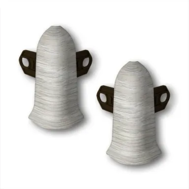 Купить Уголок наружный для плинтуса 253 Ясень серый 2 шт, Ideal в интернет-магазине Akvilon.kz