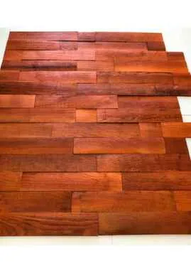 Купить 3 D панель Шалле дуб 80x100-400 мм Тобакко браш в интернет-магазине Akvilon.kz