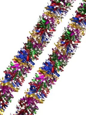 Купить Новогодняя мишура Цветная из полиэтилена 9x200см, Magic Time в интернет-магазине Akvilon.kz