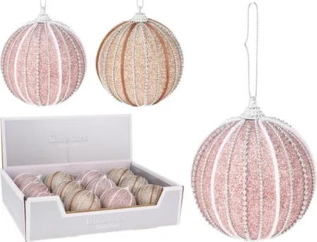 Купить Елочное украшение Шар, D 8 см, в ассортименте, Koopman в интернет-магазине Akvilon.kz