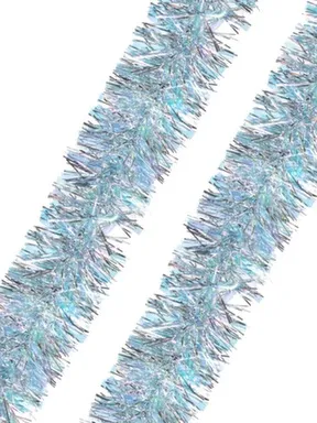 Купить Новогодняя мишура Бирюзовое море из Полиэтилена 200x15см, Magic Time в интернет-магазине Akvilon.kz