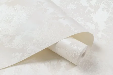 Купить Обои виниловые на флизелиновой основе Элеганс, мотив, белый, 1,06x10 м, Артекс в интернет-магазине Akvilon.kz