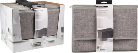 Купить Корзинка складная для хранения, 39x29x19 см, в ассортименте, Koopman в интернет-магазине Akvilon.kz