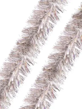 Купить Новогодняя мишура Серебристое утро из полиэтилена 200x10см, Magic Time в интернет-магазине Akvilon.kz