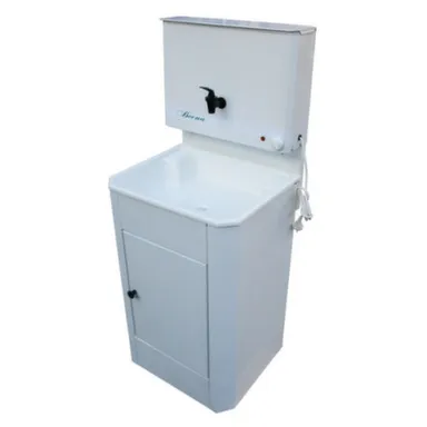 Купить Умывальник дачный МИНИ с подогревом 15 л пластиковая мойка Белый в интернет-магазине Akvilon.kz