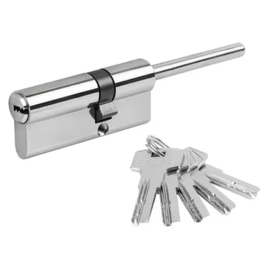 Купить Цилиндровый механизм со штоком, хром Нора-М 45-30 в интернет-магазине Akvilon.kz