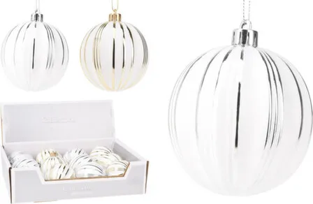 Купить Елочное украшение Шар, D 8 см, в ассортименте, Koopman в интернет-магазине Akvilon.kz