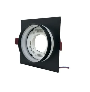 Светильник потолочный встраиваемый квадратный GX53 L110*W110*H50mm IP20 Черный в интернет-магазине Akvilon.kz