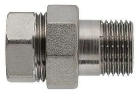 Купить Сгон латунный разъемный прямой Valtec внутр-наруж резьба 1 1/2 в интернет-магазине Akvilon.kz