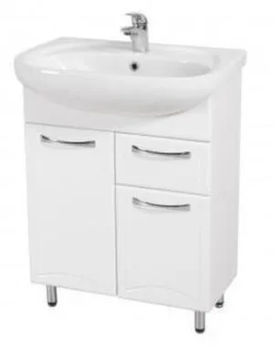 Купить Тумба ДЕКОР с умывальником 65 см, Аква Родос в интернет-магазине Akvilon.kz