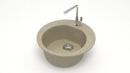 Купить Мойка матовая модель 3 без сифона, ZETT lab Песочный в интернет-магазине Akvilon.kz