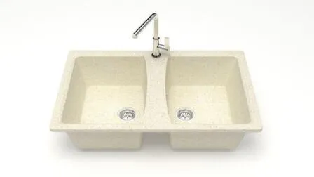 Купить Мойка матовая модель 26 без сифона, ZETT lab Бежевый в интернет-магазине Akvilon.kz