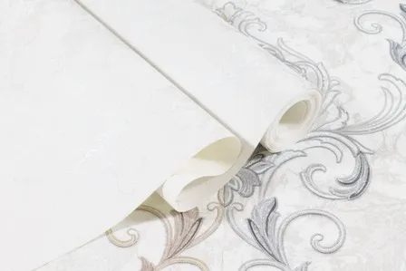 Купить Обои виниловые на флизелиновой основе Сорренто, база, белый, 1,06x10 м, Артекс в интернет-магазине Akvilon.kz