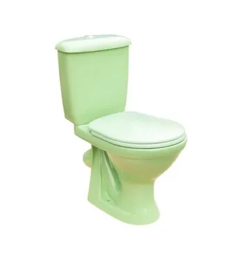 Купить Унитаз Суперкомпакт Эконом, светло-зеленый, Оскольская керамика в интернет-магазине Akvilon.kz