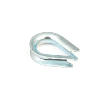 Купить Коуш DIN 6899 5 мм, белый цинк, 2 шт, Стройбат в интернет-магазине Akvilon.kz