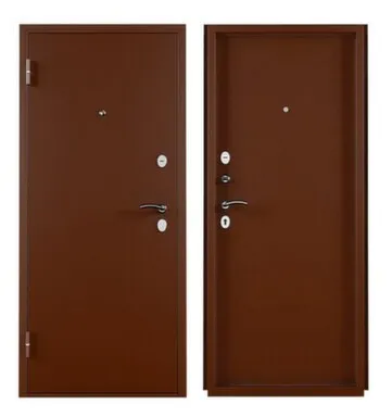 Купить Дверь металлическая ТИТАН антик медь мет/мет Промет Левое 960 в интернет-магазине Akvilon.kz