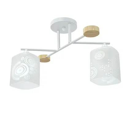 Купить Люстра Каскад 121528, белая, Е27, 60 Вт, Галлоп в интернет-магазине Akvilon.kz