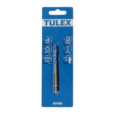 Купить Сверло по кафелю керамике и стеклу 8 мм, Tulex в интернет-магазине Akvilon.kz