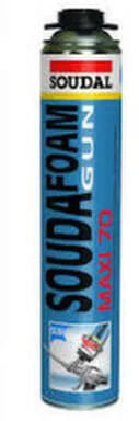 Купить Пена монтажная SOUDAL Maxi 70 профессиональная зимняя 870 мл в интернет-магазине Akvilon.kz