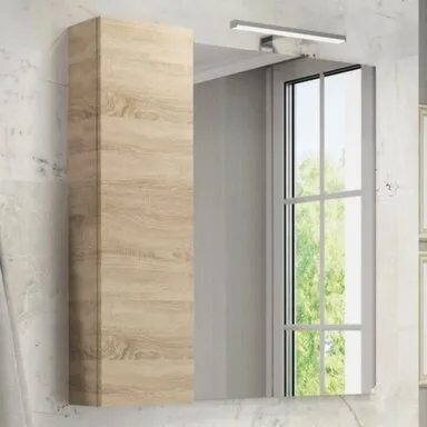 Купить Зеркало Тромсе дуб сонома 80 см,Comforty в интернет-магазине Akvilon.kz