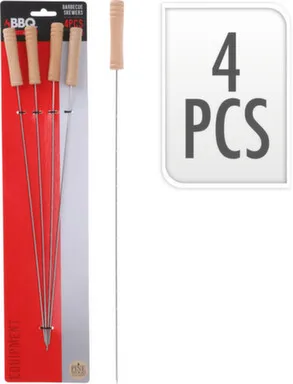 Купить Шампуры, длина 40 см, набор 4 шт, Koopman в интернет-магазине Akvilon.kz