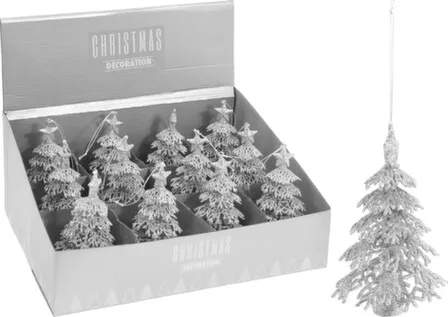 Купить Декорация подвесная Ёлка разм. 9x9x16см, Koopman в интернет-магазине Akvilon.kz