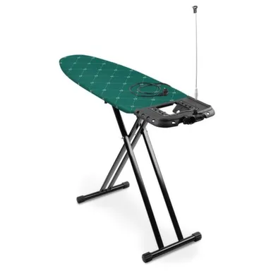 Купить Доска гладильная Haushalt Lux, тефлон, высота до 1 м, электрический удлинитель 1,9 м, LХT/BЕ, Haushalt brilliant emerald, Nika в интернет-магазине Akvilon.kz