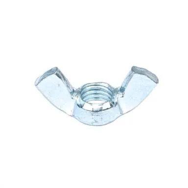 Купить Гайка барашковая DIN 315 М10, белый цинк, 1 шт, Стройбат в интернет-магазине Akvilon.kz