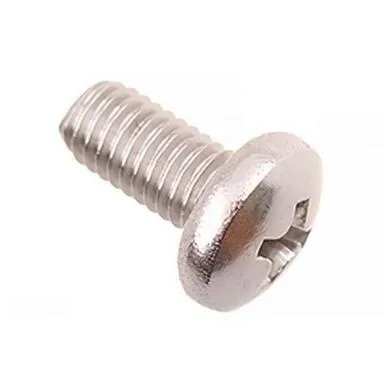 Купить Винт нержавеющий с полукруглой головкой DIN 7985 М4x12 мм, 15 шт, Стройбат в интернет-магазине Akvilon.kz