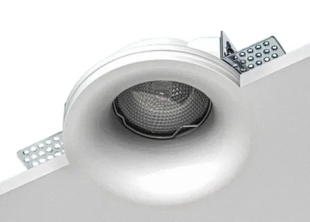 Встраиваемый Круглый гипсовый светильник Auroom Тип лампы LED MR16 GU10 Размеры (Д/Ш/В) 100x100x40м в интернет-магазине Akvilon.kz