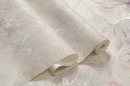 Купить Обои виниловые на флизелиновой основе Асти, база, бежевый холодный, 1,06x10 м, Артекс в интернет-магазине Akvilon.kz