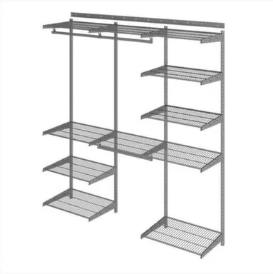 Купить Гардеробная система G180 Max графит 2050x1950x450 мм в интернет-магазине Akvilon.kz