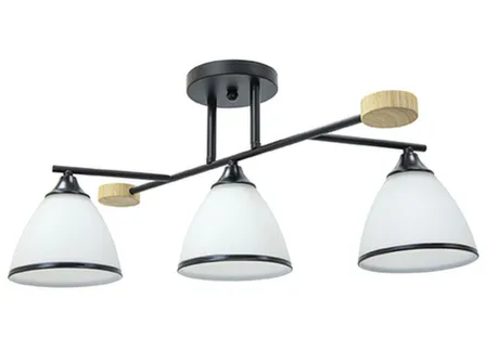 Купить Люстра Каскад 131528, черная, Е27, 60 Вт, Галлоп в интернет-магазине Akvilon.kz