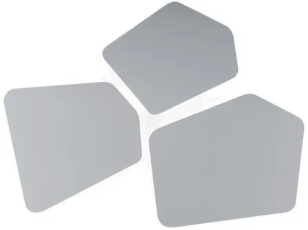 Купить Комплект зеркал Facet 3 шт (пятиугольник), Raval в интернет-магазине Akvilon.kz