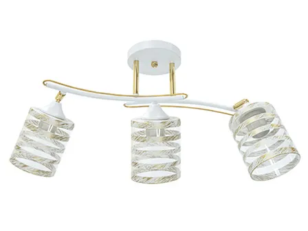 Купить Люстра Каскад 131546, белая, Е27, 60 Вт, Галлоп в интернет-магазине Akvilon.kz