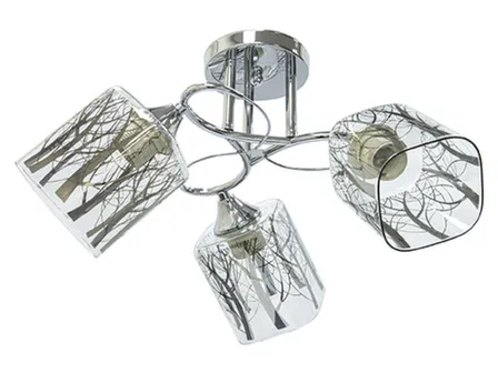 Купить Люстра Каскад 135034, хром, Е27, 60 Вт, Галлоп в интернет-магазине Akvilon.kz