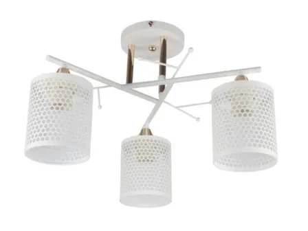 Купить Люстра Каскад 135056, белая, Е27, 60 Вт, Галлоп в интернет-магазине Akvilon.kz