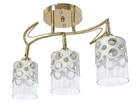 Купить Люстра Каскад 136006, розовое золото, Е14, 60 Вт, Галлоп в интернет-магазине Akvilon.kz