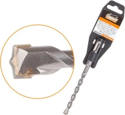 Купить Бур SDS plus по бетону 10x1000 мм, GEPARD в интернет-магазине Akvilon.kz