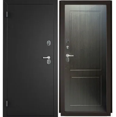 Купить Дверь металлическая НОРД Дуб канадский 980x2050, Левая в интернет-магазине Akvilon.kz