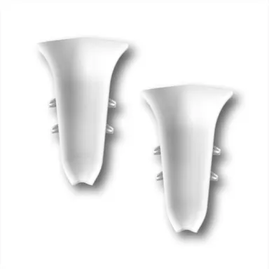 Купить Уголок внутренний для плинтуса 001 Белый (2 шт), Ideal в интернет-магазине Akvilon.kz