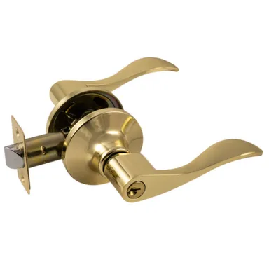 Купить Ручка-защелка межкомнатная ЗВ-01 ( ключ/фиксатор ) золото, ISP в интернет-магазине Akvilon.kz