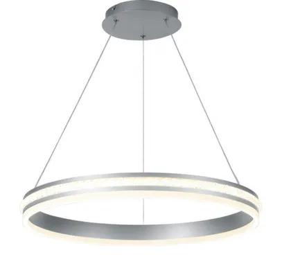 Купить Люстра светодиодная 60 Вт серебро в интернет-магазине Akvilon.kz